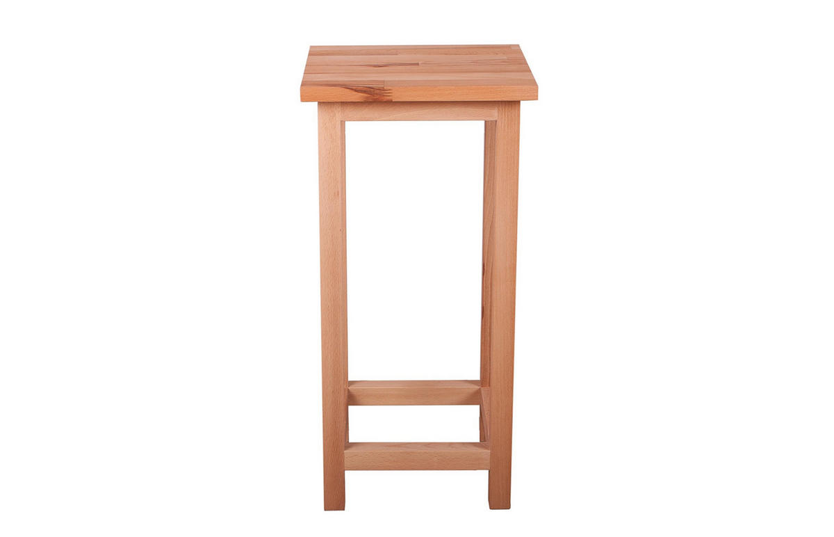 BLUMENSTÄNDER Siri Platte 2cm Buche 30x30x60cm - Buchefarben, Holz (30/30/60cm) - DELUKE