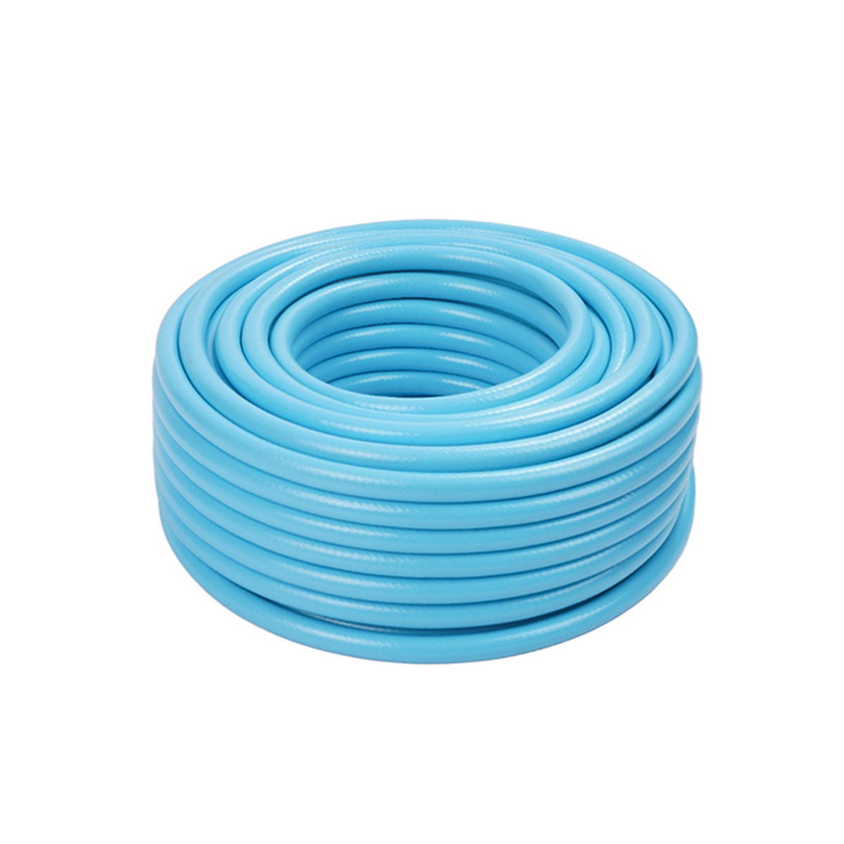 GARTENSCHLAUCH - Hellblau, Kunststoff (5000cm) - Relaxdays