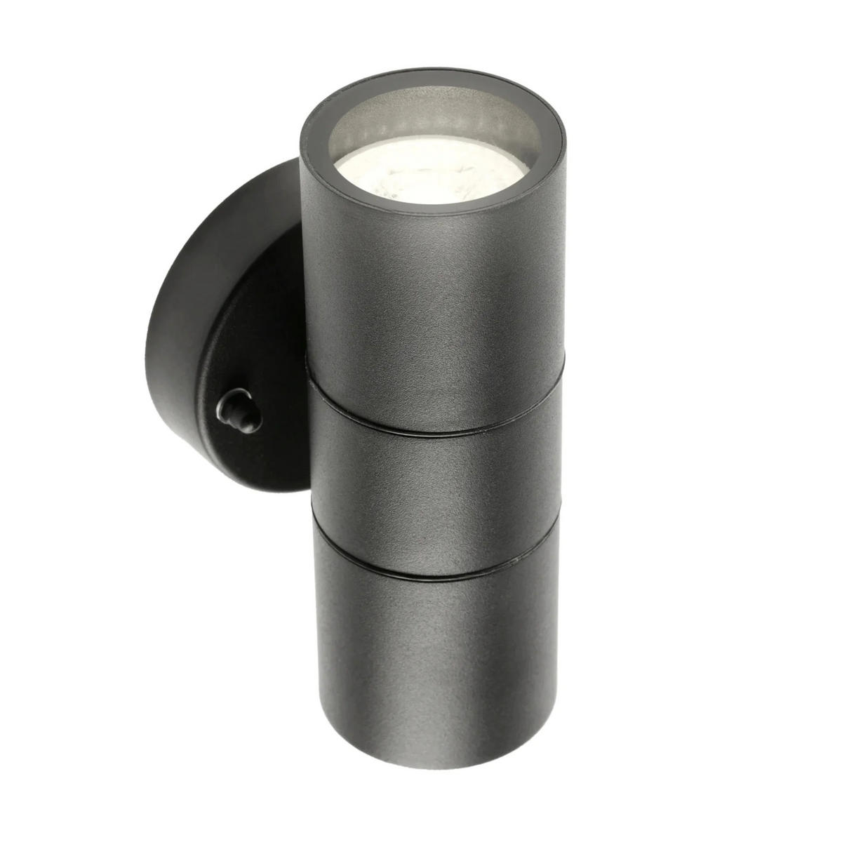 AUSSENWANDLEUCHTE Schwarz Edelstahl GU10 Auf und ab IP44 - Schwarz, Metall (9/16.5/8.5cm) - CGC Europe
