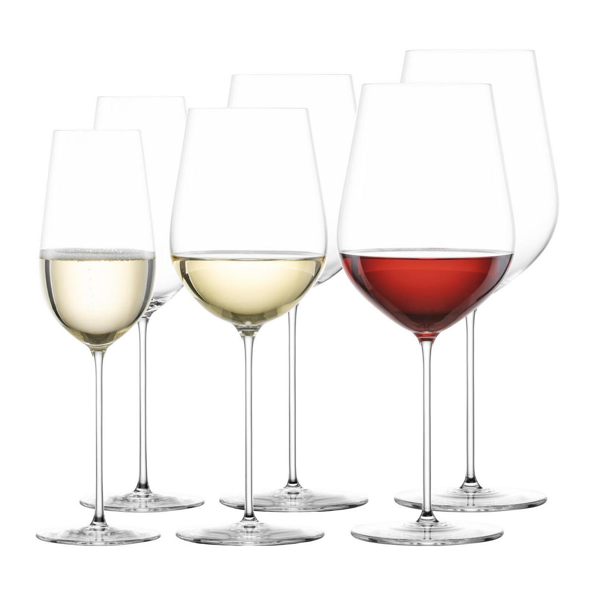 WEIN- UND CHAMPAGNERGLÄSERSET VUELO transparent 6er Set - Transparent, Glas - Zwiesel Glas