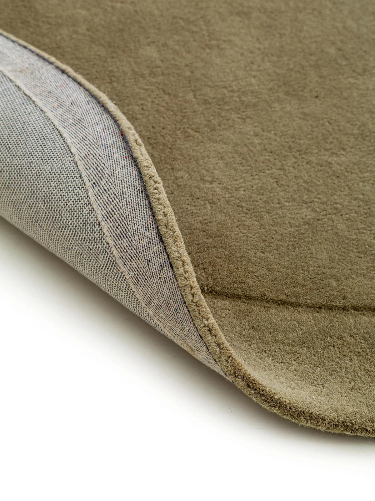 WOLLTEPPICH Shape Hellgrün 200x300 cm - Hellgrün, Textil (200/300cm) - benuta Pure