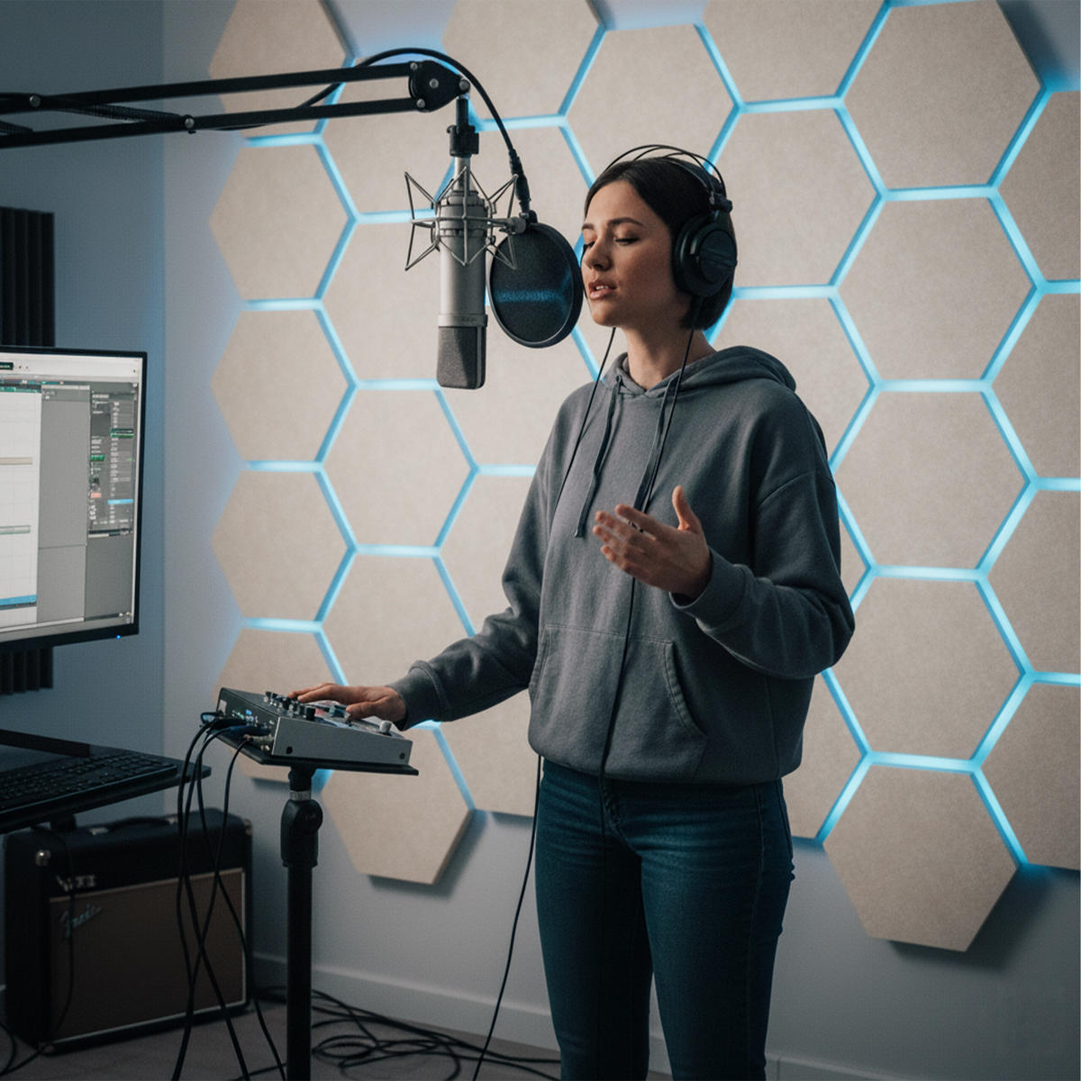 AKUSTICKÉ dosky - béžová, textil (30/0.9/26cm) - Relaxdays