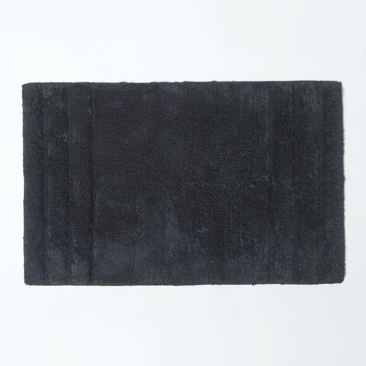 BADGARNITUR Spa Supreme 2-teilig, Baumwolle - Schwarz, Textil (50/80cm) - Homescapes