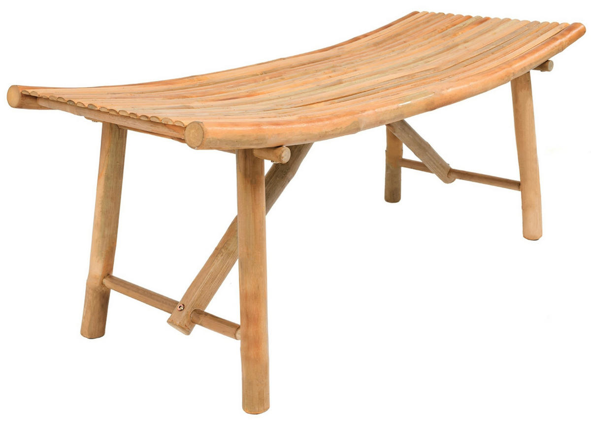 SITZBANK Holz Braun - Braun, Holz (110/49.9/44cm) - Nordlys