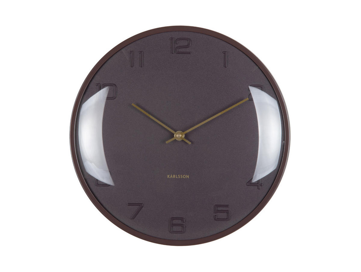 WANDUHR Fuerte Dome Braun 30.5/3/30.5 cm - Braun, Metall (3/30.5/30.5cm) - Karlsson