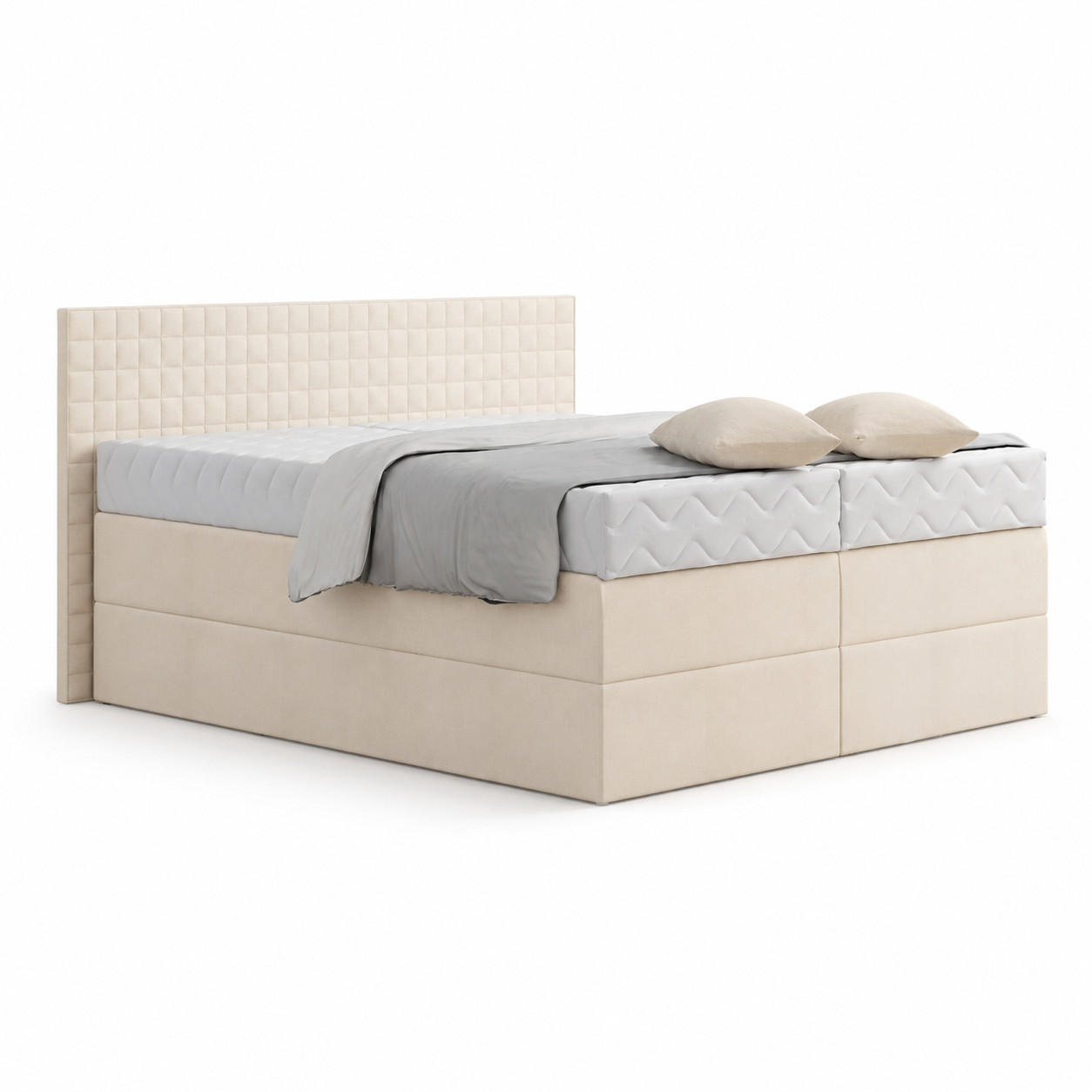BOXBETT H3 Matratze 160x200 cm in Beige - Beige, Textil (160/200cm) - Home Collective