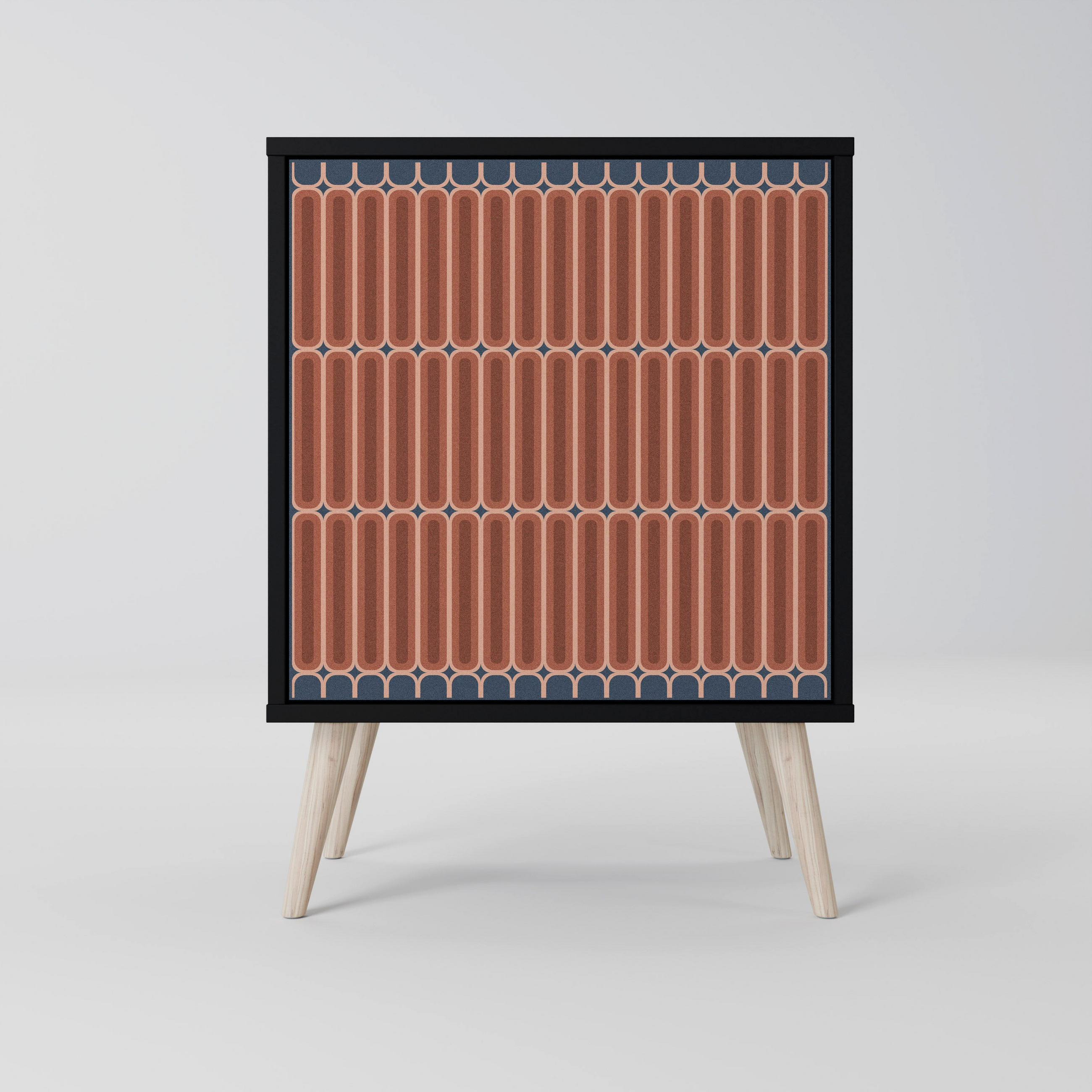 SpaceRebels Sideboard Schwarz 57.5x77.5x42 cm