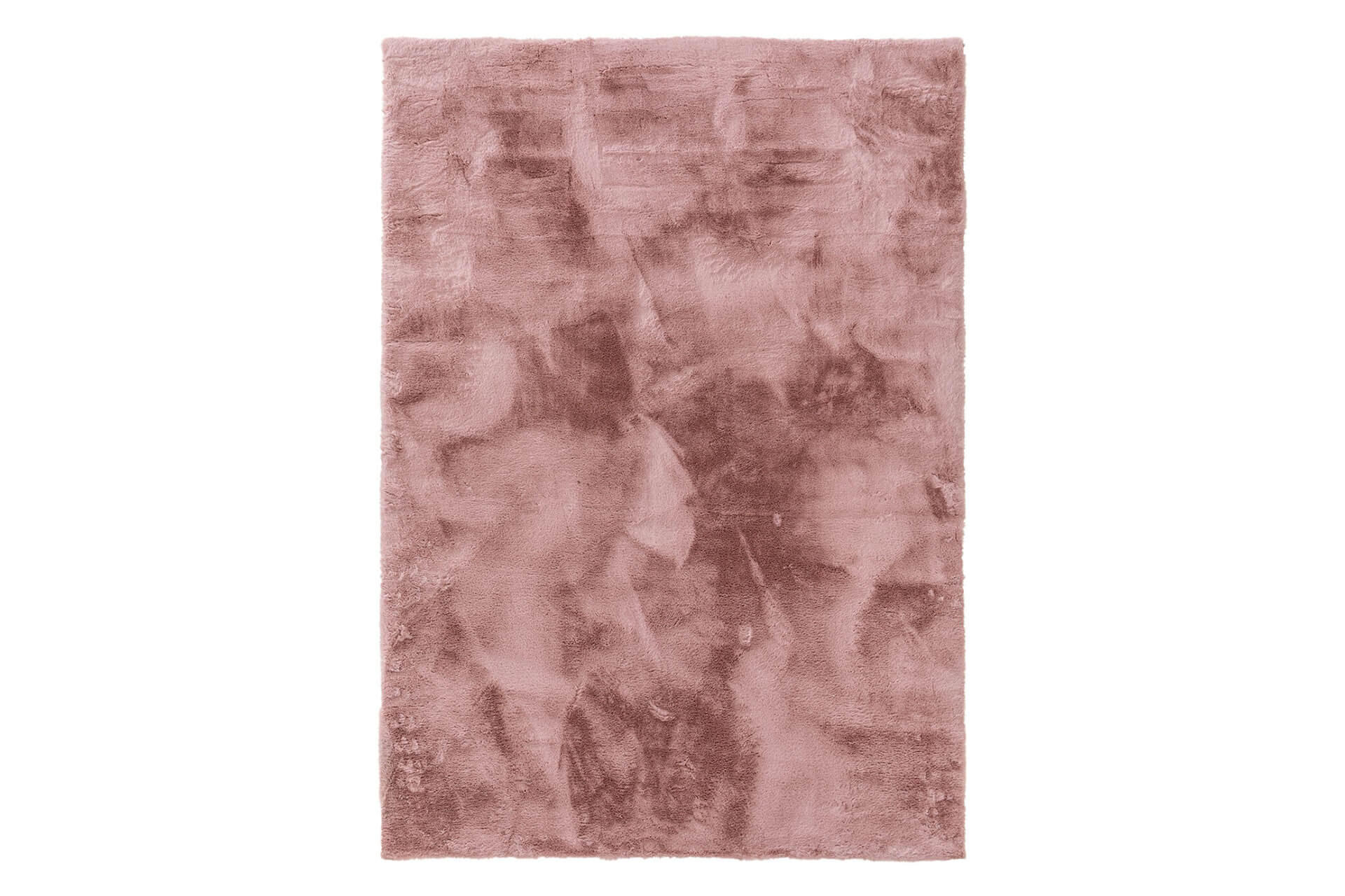 KUNSTFELL-TEPPICH Dave Rosa 160x230 cm - Rosa, Textil (160/1cm) - KUNSTLOFT