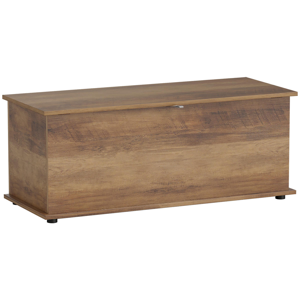 SITZTRUHE Braun 100/40/40 cm - Braun, Holzwerkstoff (40/40/100cm) - PANGIVO