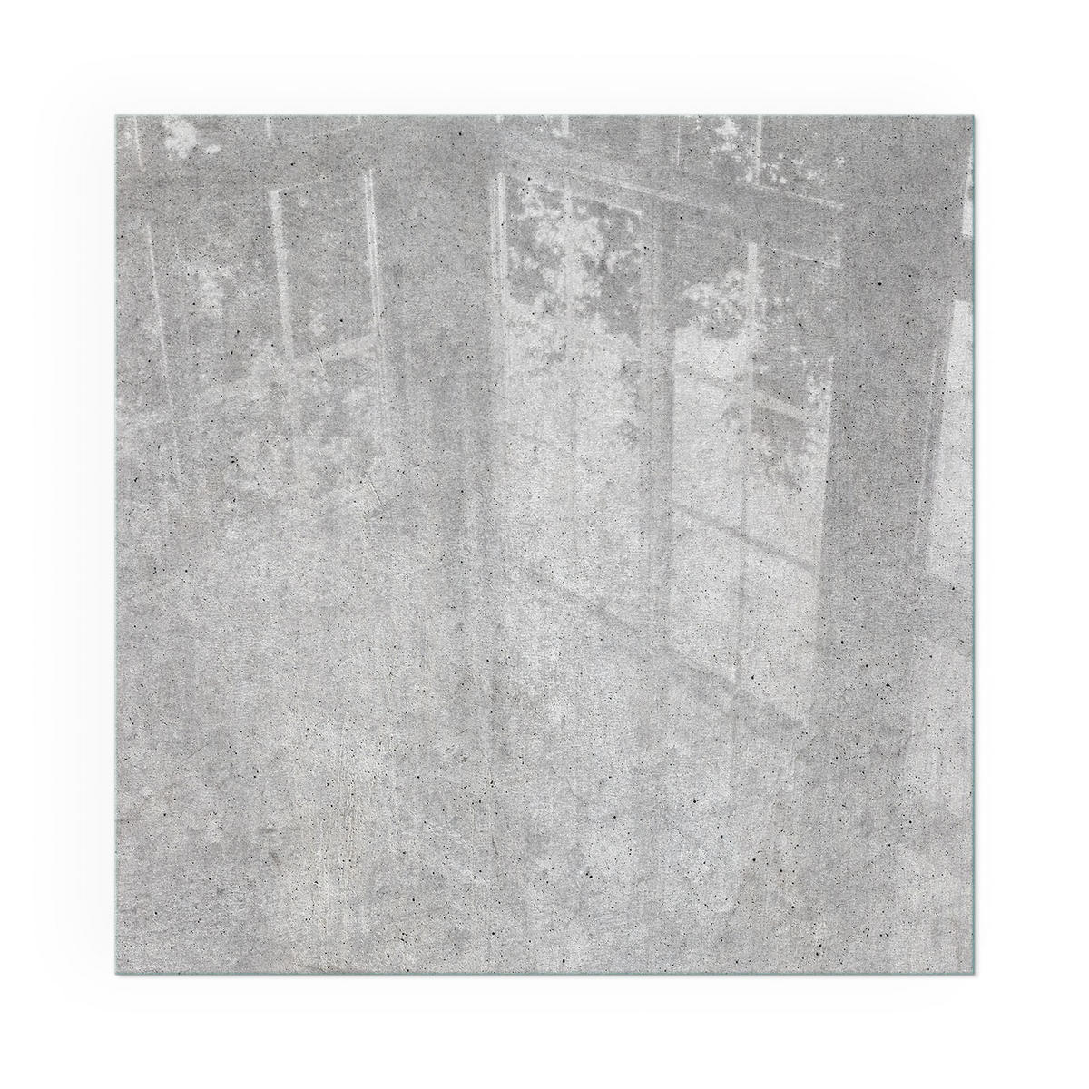 GLASPLATTE für Kamin 60x60 cm - Grau, Glas (60/60/0.4cm) - TULUP