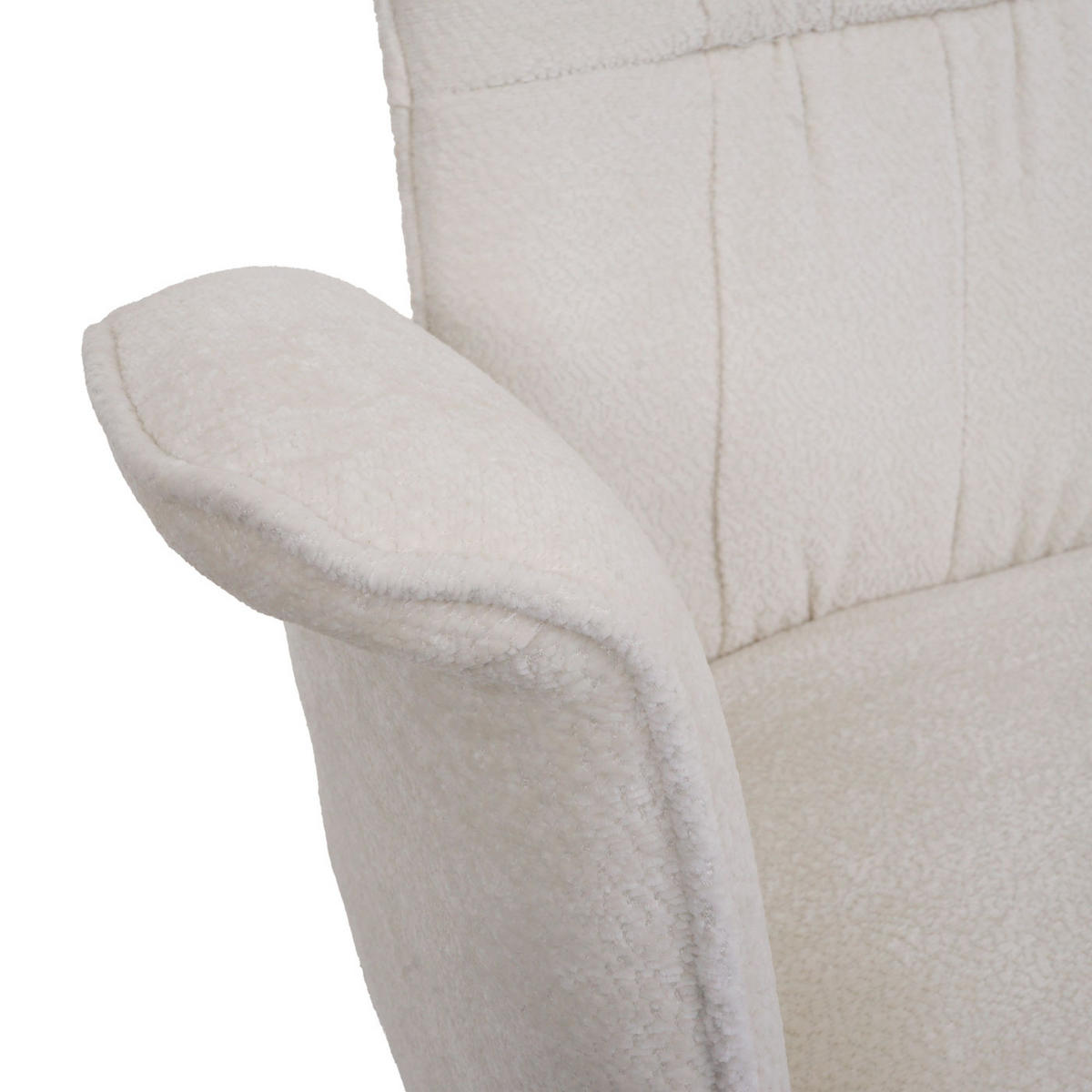 ESSZIMMERSTUHL Cremeweiß 6er-Set - Weiß, Textil (70/94/60cm) - MCW