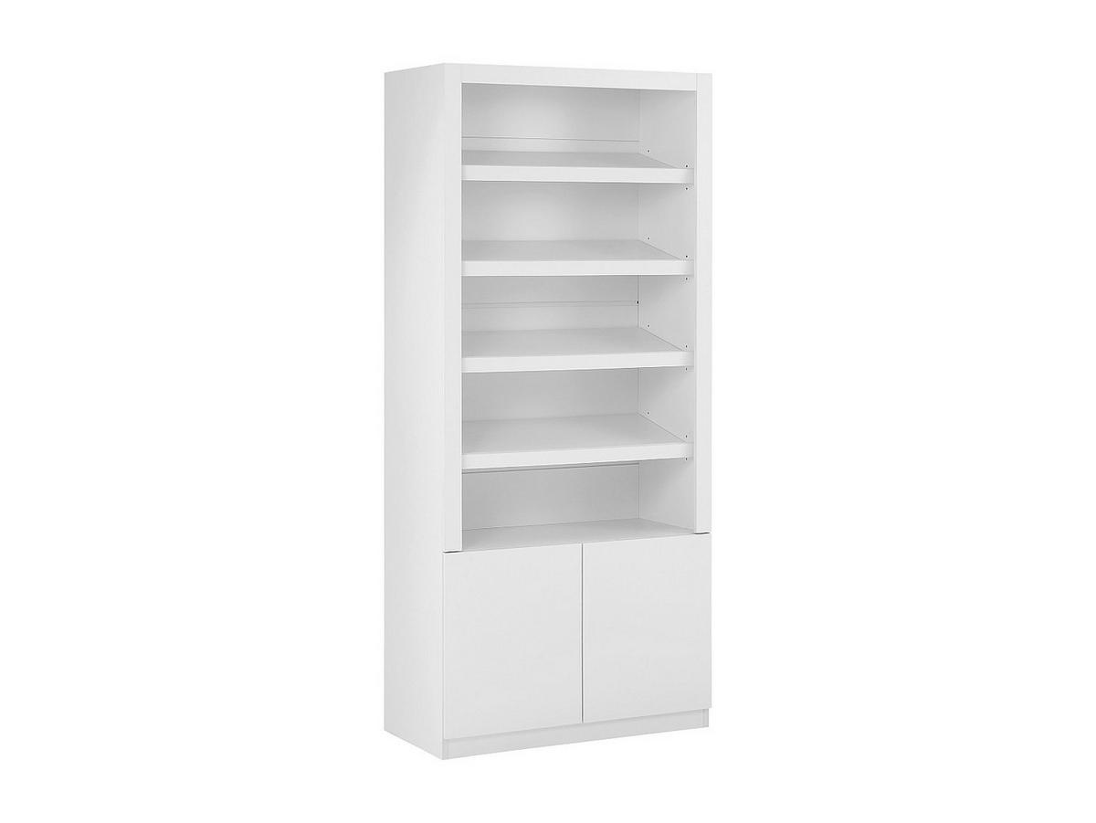 SCHUHSCHRANK - 81.7 x 30.7 - holz - weiß Dolmina - Weiß, Holz (81.7/184/30.7cm) - Vente-Unique