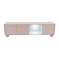 TV-BOARD - 175 x 40 - holz - beige Myvaro - Beige, Holz (175/50/40cm) - Vente-Unique