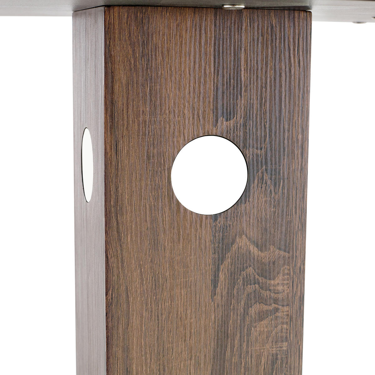 ESSTISCH Rund Pedestal 100 cm DE-40085 Walnuss - Walnussfarben, Holzwerkstoff (100/100/76cm) - ComfortXL