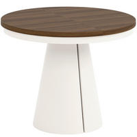 TISCH Kaschmir ALMA Ausziehbar 100/176 cm - Kaschmir/Walnussfarben, Holzwerkstoff (2/100/76cm) - Sepro Meble