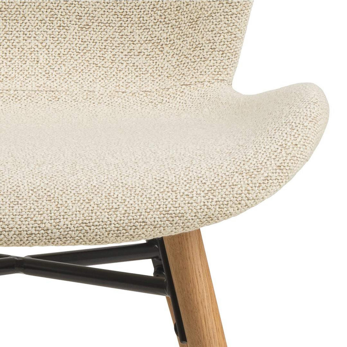 ESSZIMMERSTUHL, BatildaA, Stühle Beige, Stoff, 47 x 53 x 83 cm, 2-teilig - Beige, Textil (47/83/53cm) - ebuy24