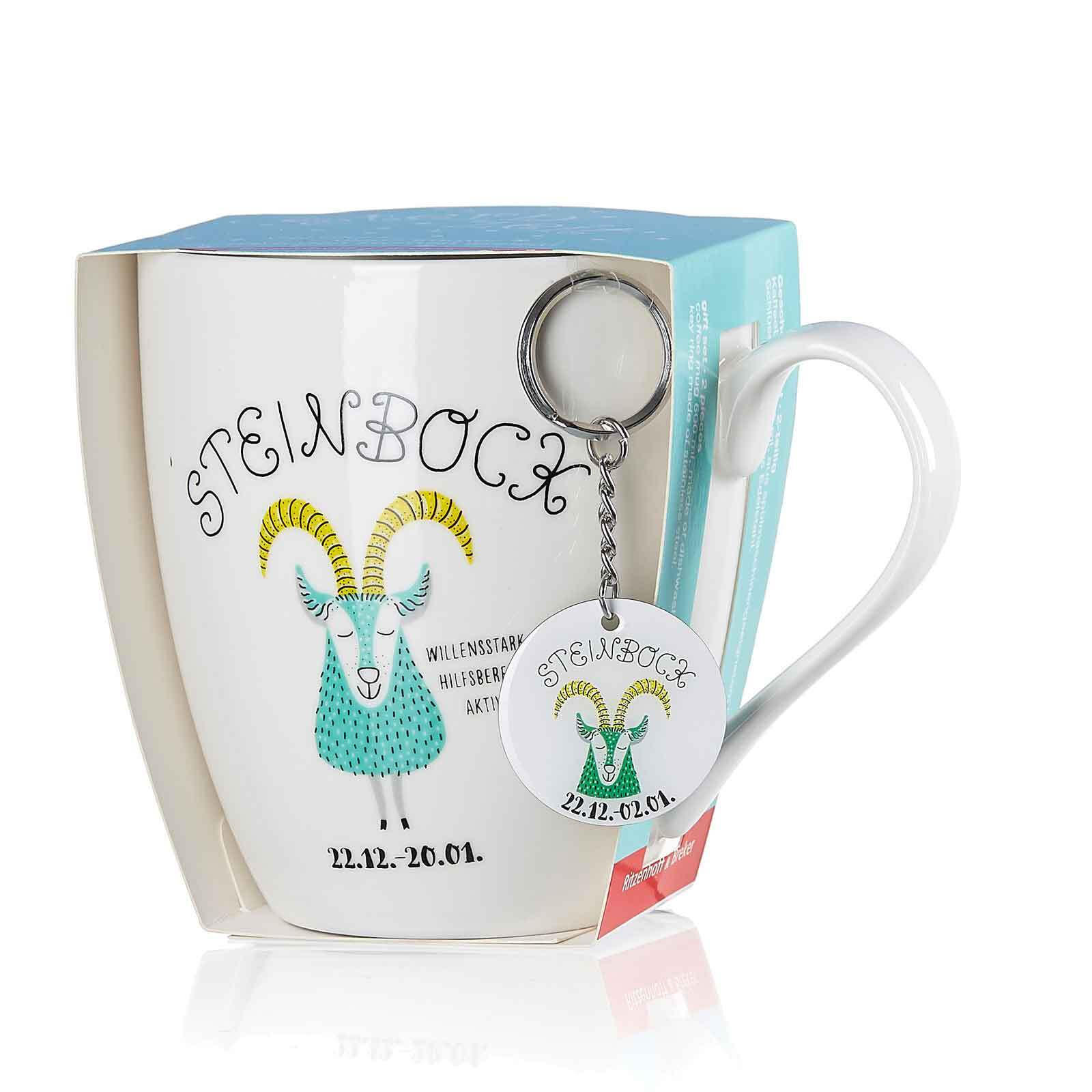 JUMBOTASSE STEINBOCK Astro bunt 650 ml - Multicolor, Keramik (0.65L) - Ritzenhoff Breker