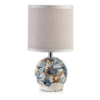 TISCHLAMPE Leti Mehrfarbig 13/13/18.5 cm Keramik - Multicolor, Keramik (13/13/18.5cm) - Mondex