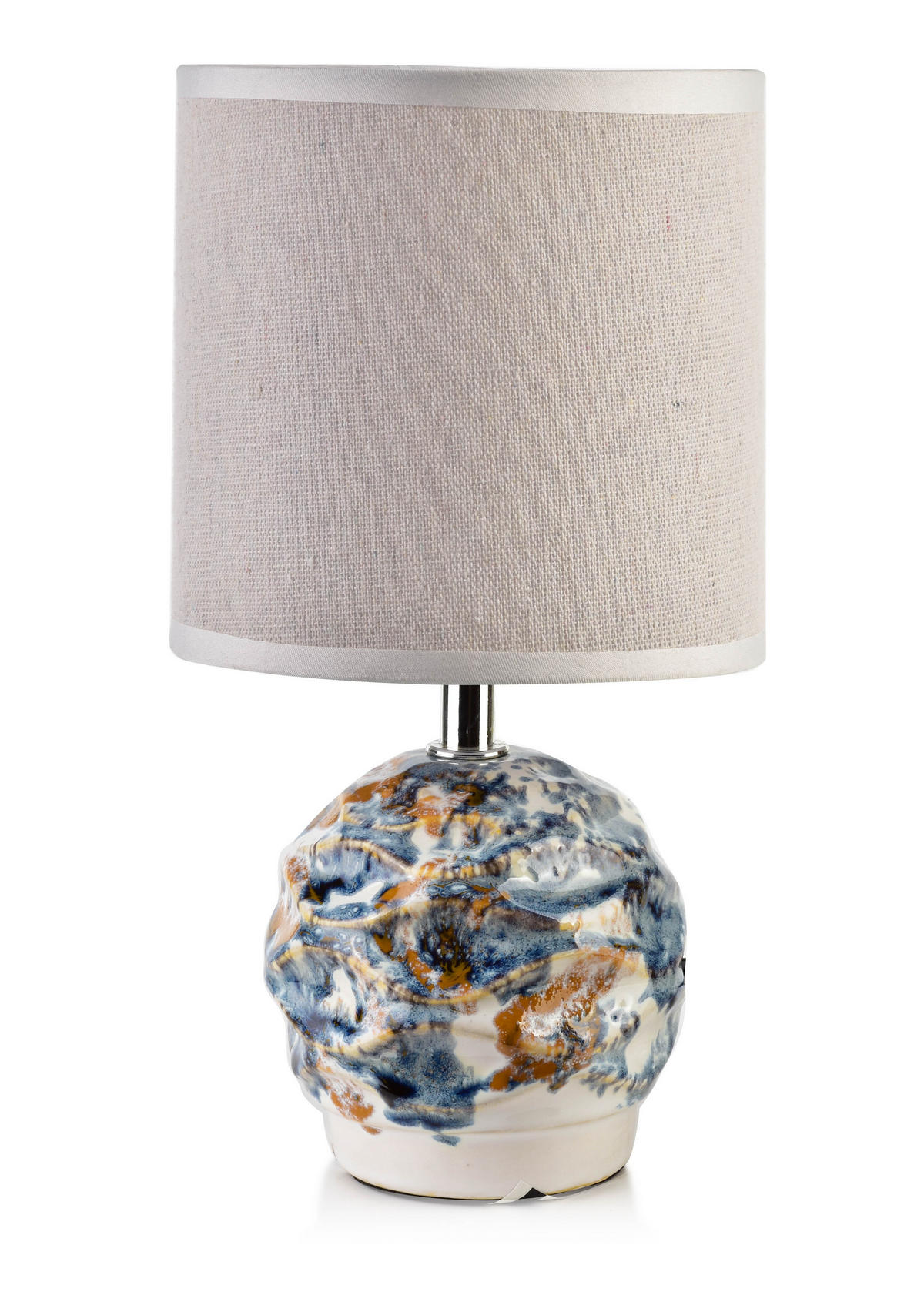 TISCHLAMPE Leti Mehrfarbig 13/13/18.5 cm Keramik - Multicolor, Keramik (13/13/18.5cm) - Mondex