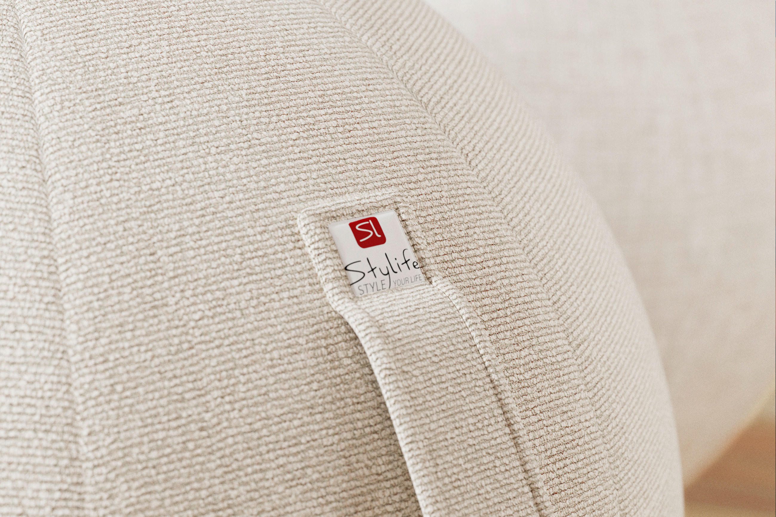 Sitzsack mit einem Webstoff