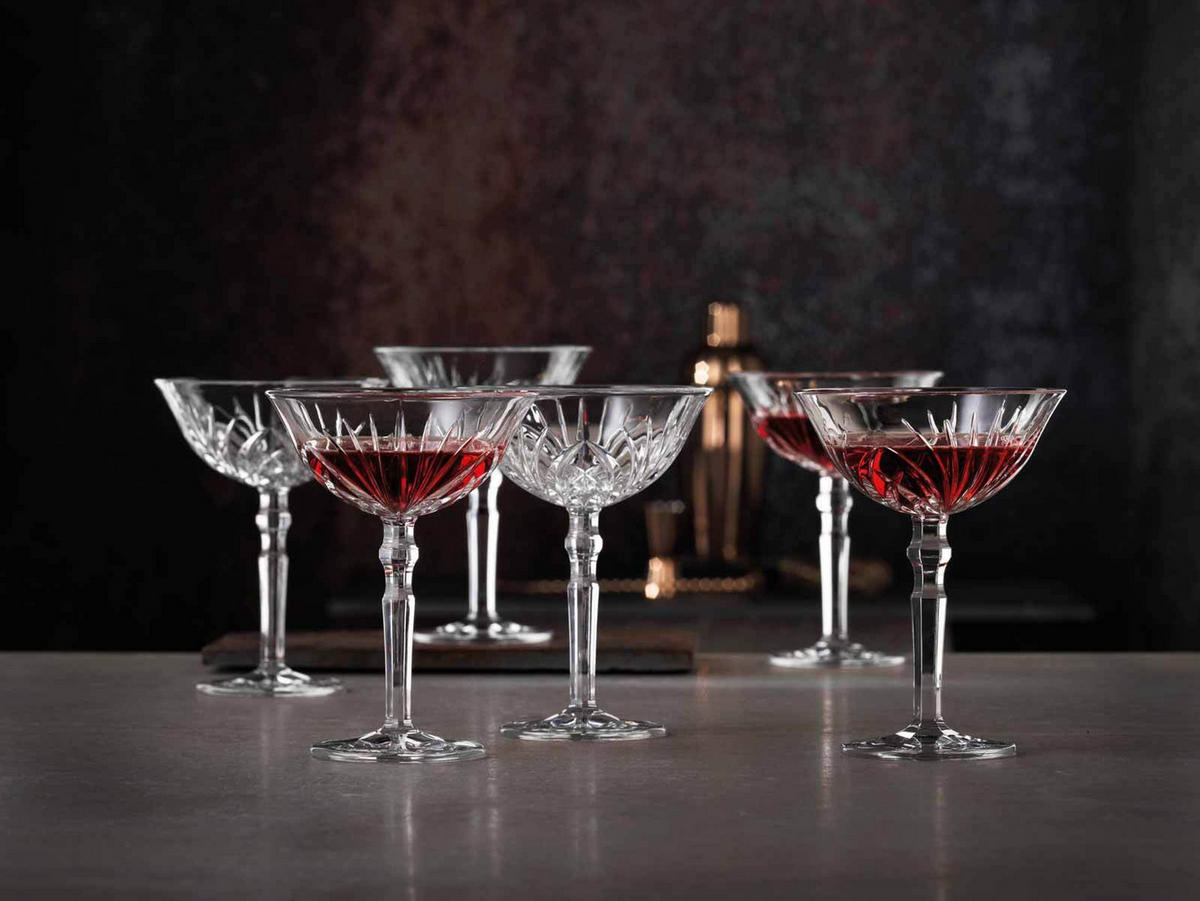 COCKTAILGLÄSER Palais transparent 200 ml 6er Set - Transparent, Glas (0.2L) - Nachtmann