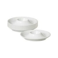 EIERTELLER Bianco weiß ø 13 cm 6er Set - Weiß, Keramik (13/2/13cm) - Ritzenhoff Breker