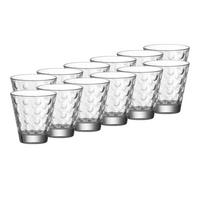 TRINKGLÄSER Optic transparent 215 ml 12er Set - Transparent, Glas (0.215L) - Leonardo Living