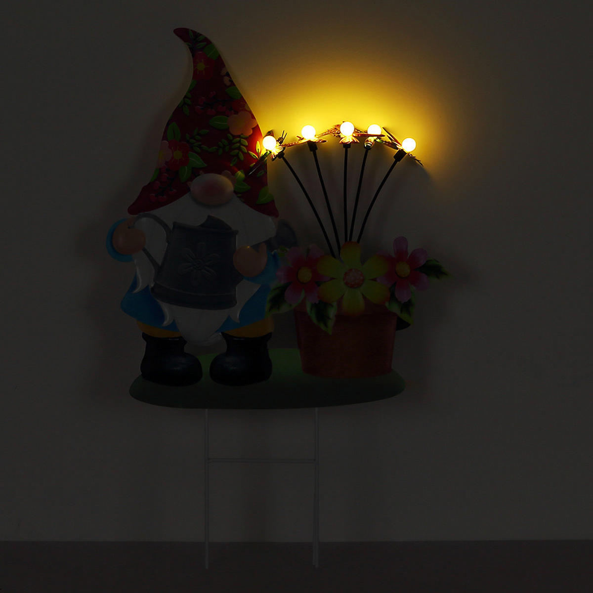 LED AUSSENLEUCHTE Metall Bunt - Multicolor, Metall (43/8/47.5cm) - Globo Lighting