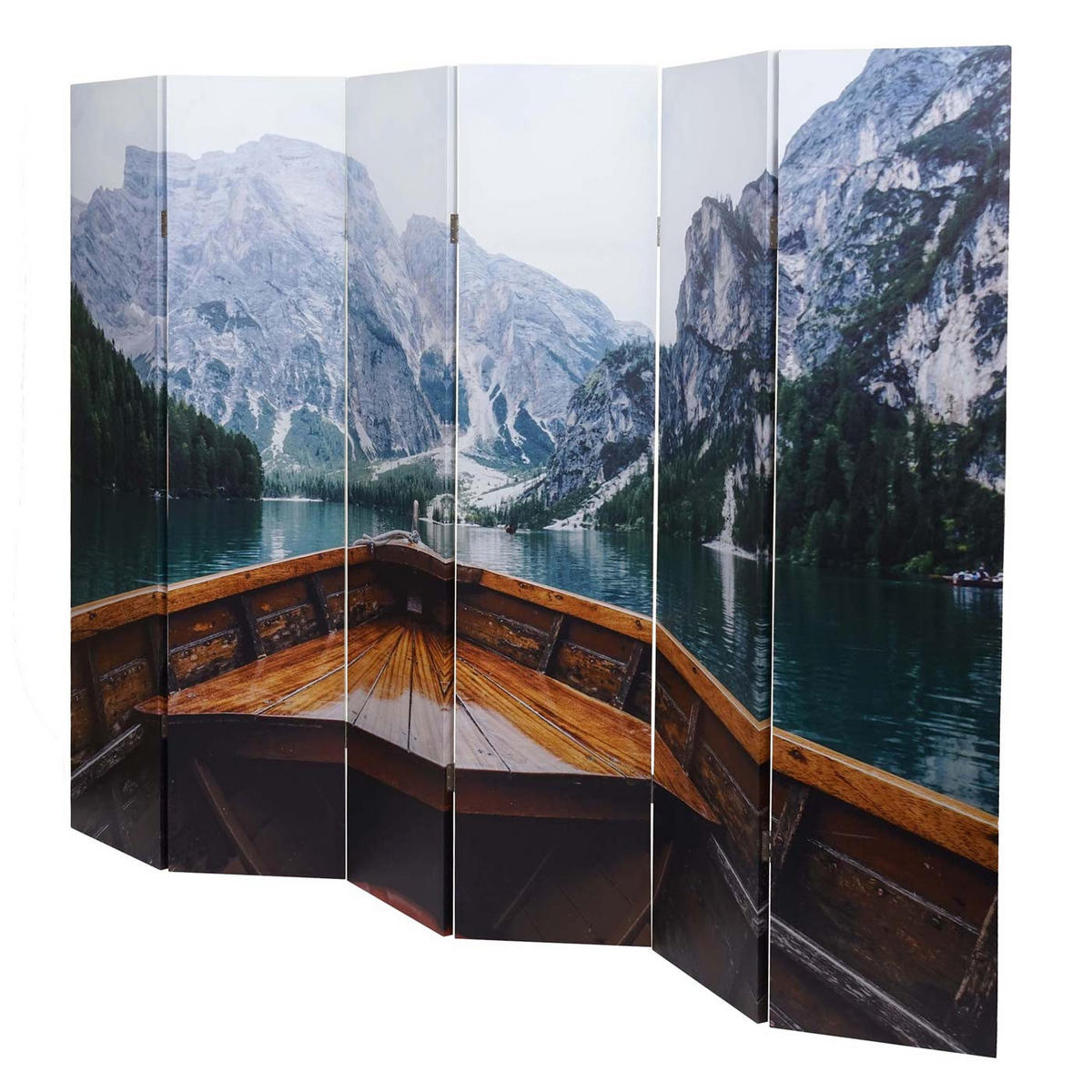 FOTO-PARAVENT Multicolor - Multicolor, Holz (244/180/2cm) - MCW