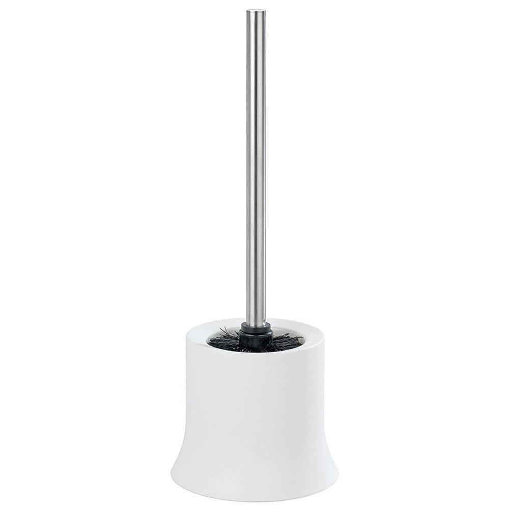 BÜRSTENBEHÄLTER Basic White 14/14/38 cm - Weiß, Kunststoff (14/38/14cm) - Wenko