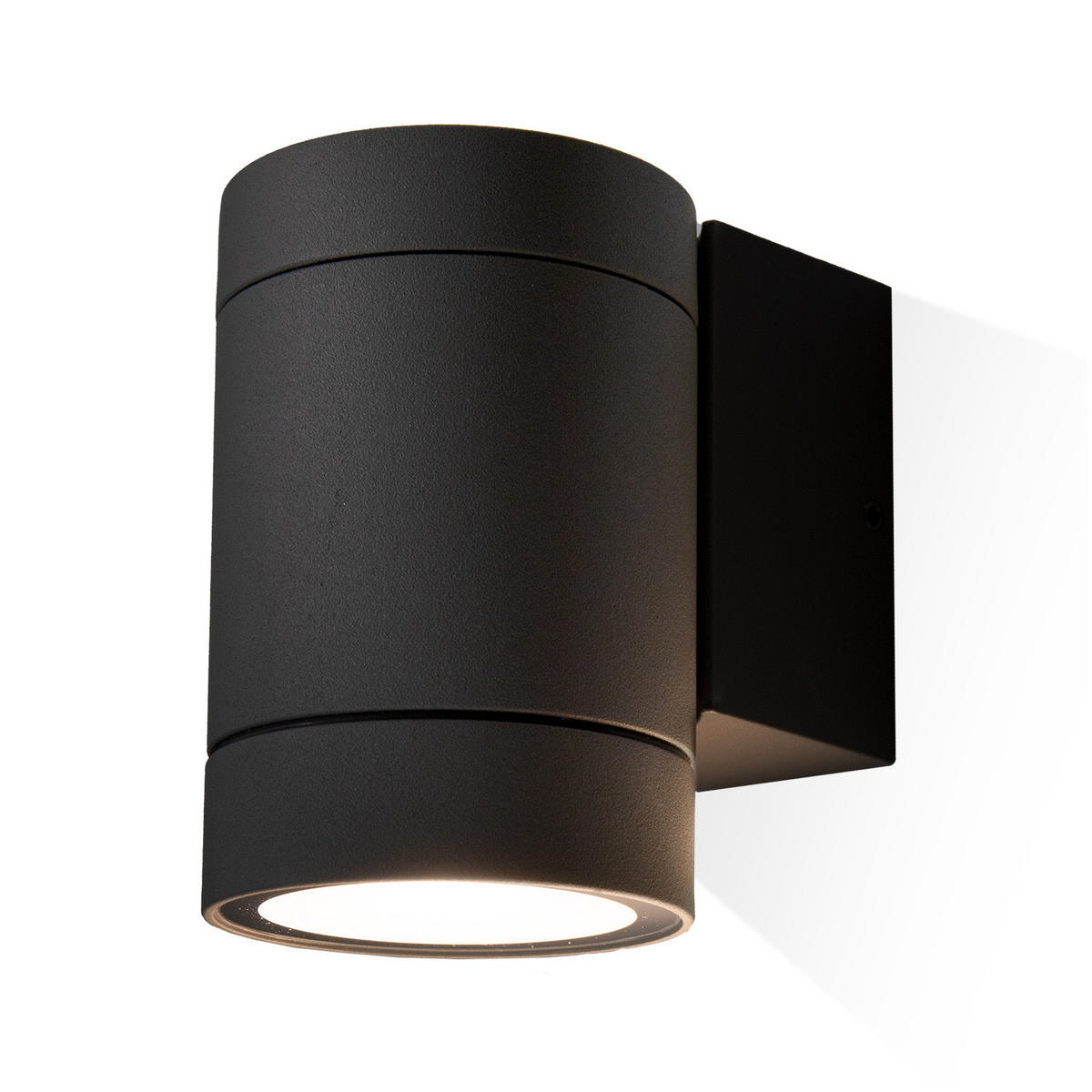 AUSSENLEUCHTE Lusiwa - Grau, Metall (9.6/9.6/6.5cm) - Paco Home