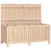 GARTENTRUHE 147x68x64 cm Massivholz Kiefer - Kieferfarben, Holz (147/64/68cm) - furnicato