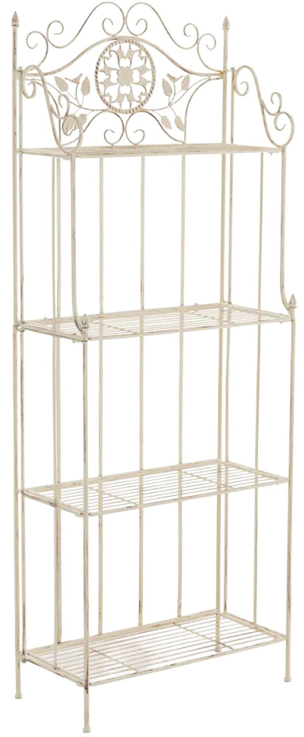 STANDREGAL Metall Antik-Creme - Creme, Metall (66/175/32cm) - CLP