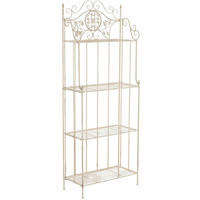 STANDREGAL Metall Antik-Creme - Creme, Metall (66/175/32cm) - CLP