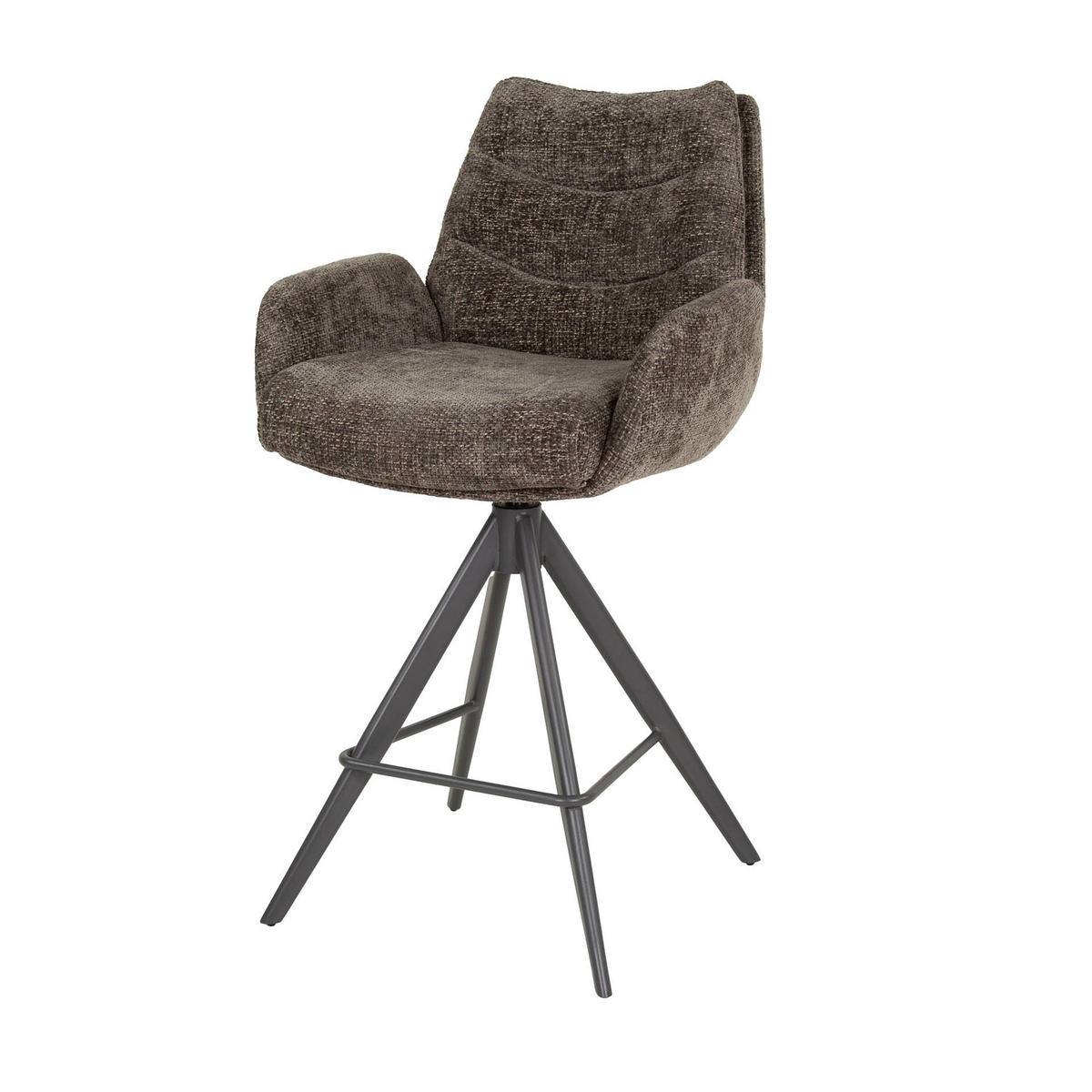 BARSTUHL Lounge Taupe 60/56/99 cm 2er-Set - Taupe, Textil (56/99/60cm) - Hoyz Collection