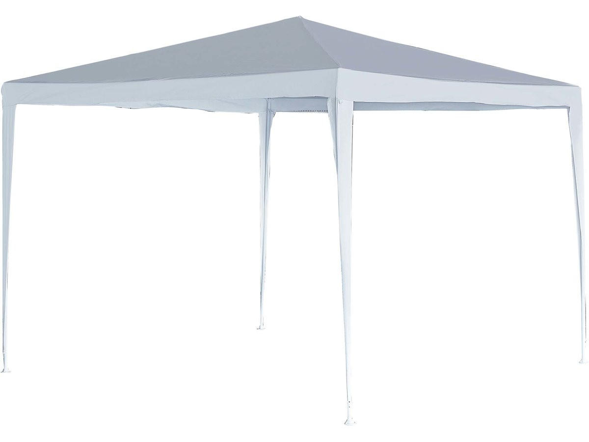 PARTYZELT UND PAVILLON natacha 3 weiss - Weiß, Metall (300/248/300cm) - Habitat Garten