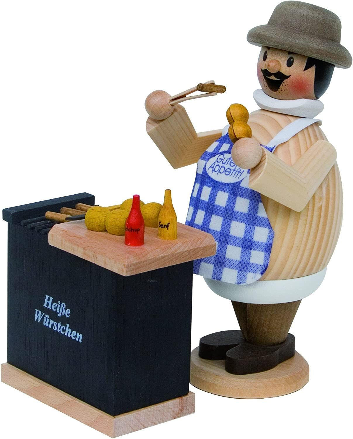 RAUCHMANN Max als Wurstmax 16 cm - Multicolor, Holz (10/16/10cm)