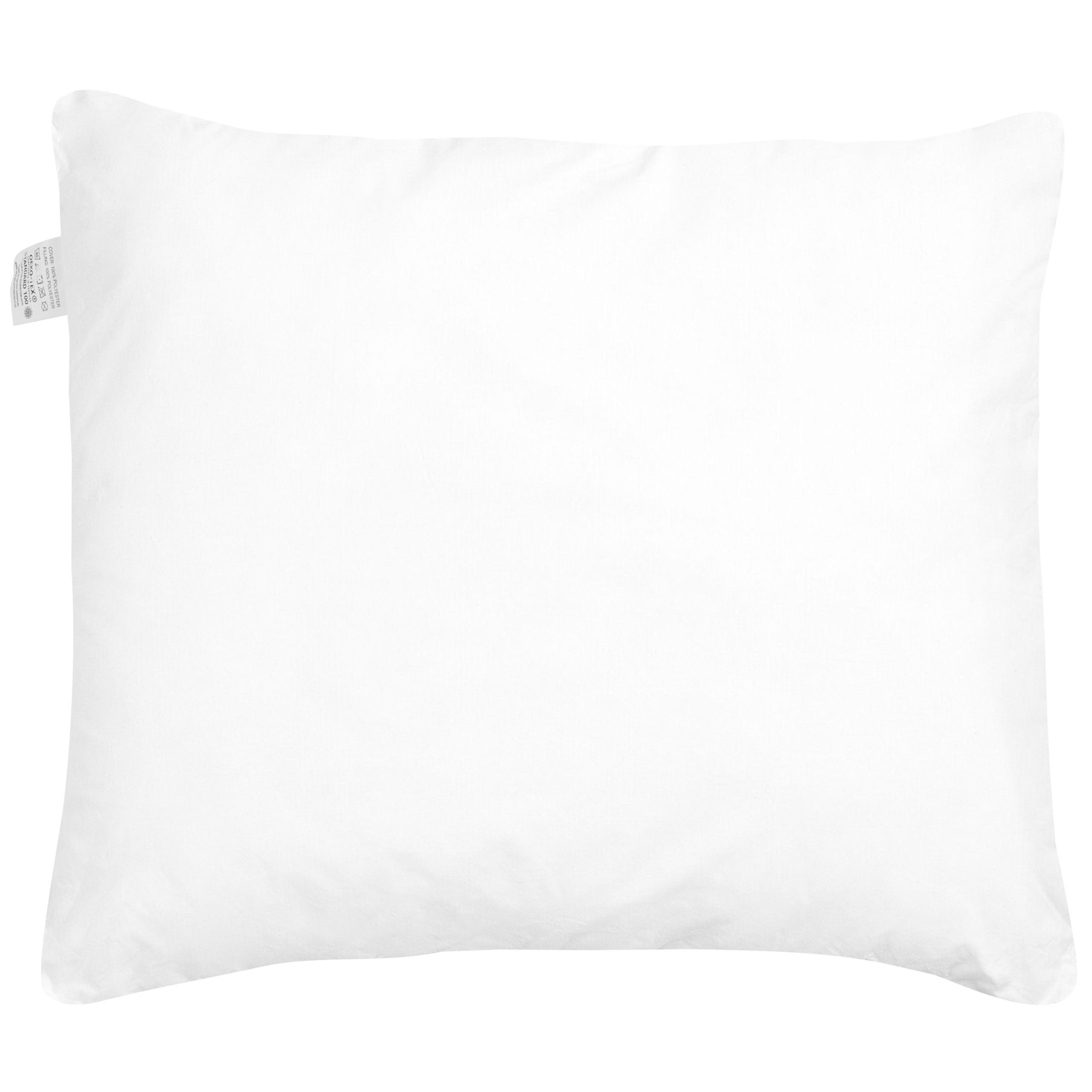 KOPFKISSEN 2er-Set Weiß 80/80 cm Errigal - Weiß, Textil (80/80cm) - Beliani