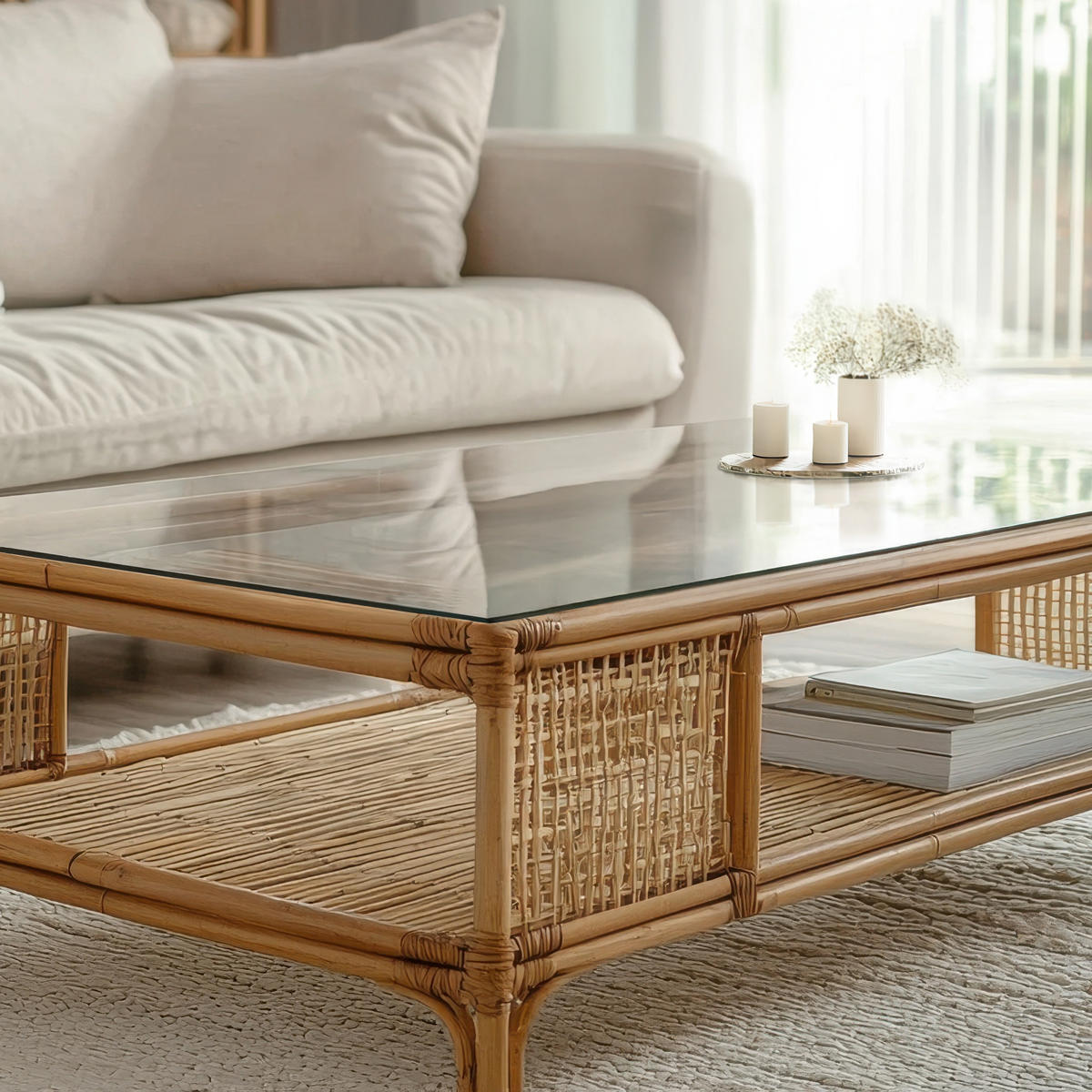 TISCHPLATTE 120 x 80 cm Transparente Glasplatte - Transparent, Glas (120/0.4/80cm) - TULUP