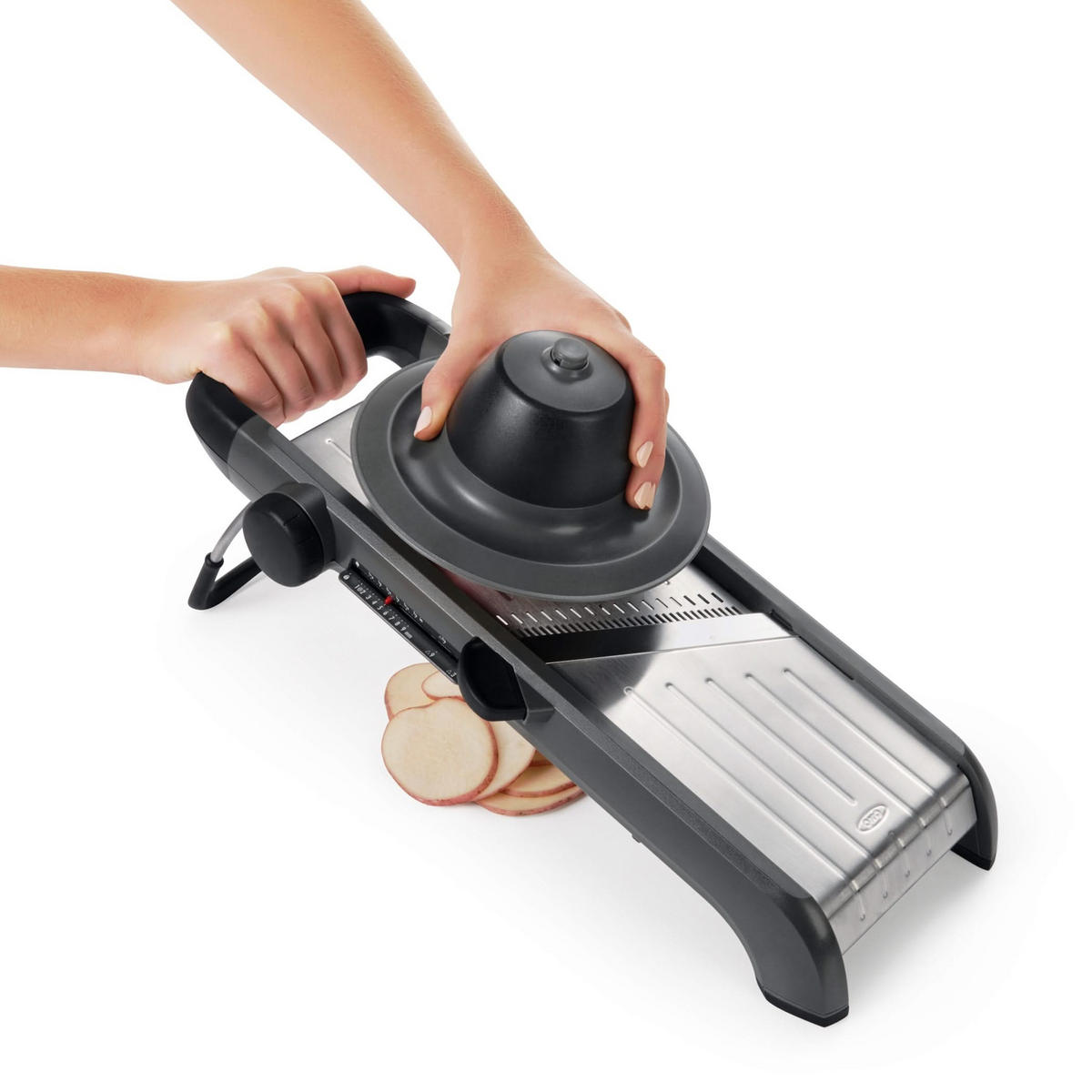 MANDOLINE Chef 2.0 - Schwarz, Metall (18/16/41cm)