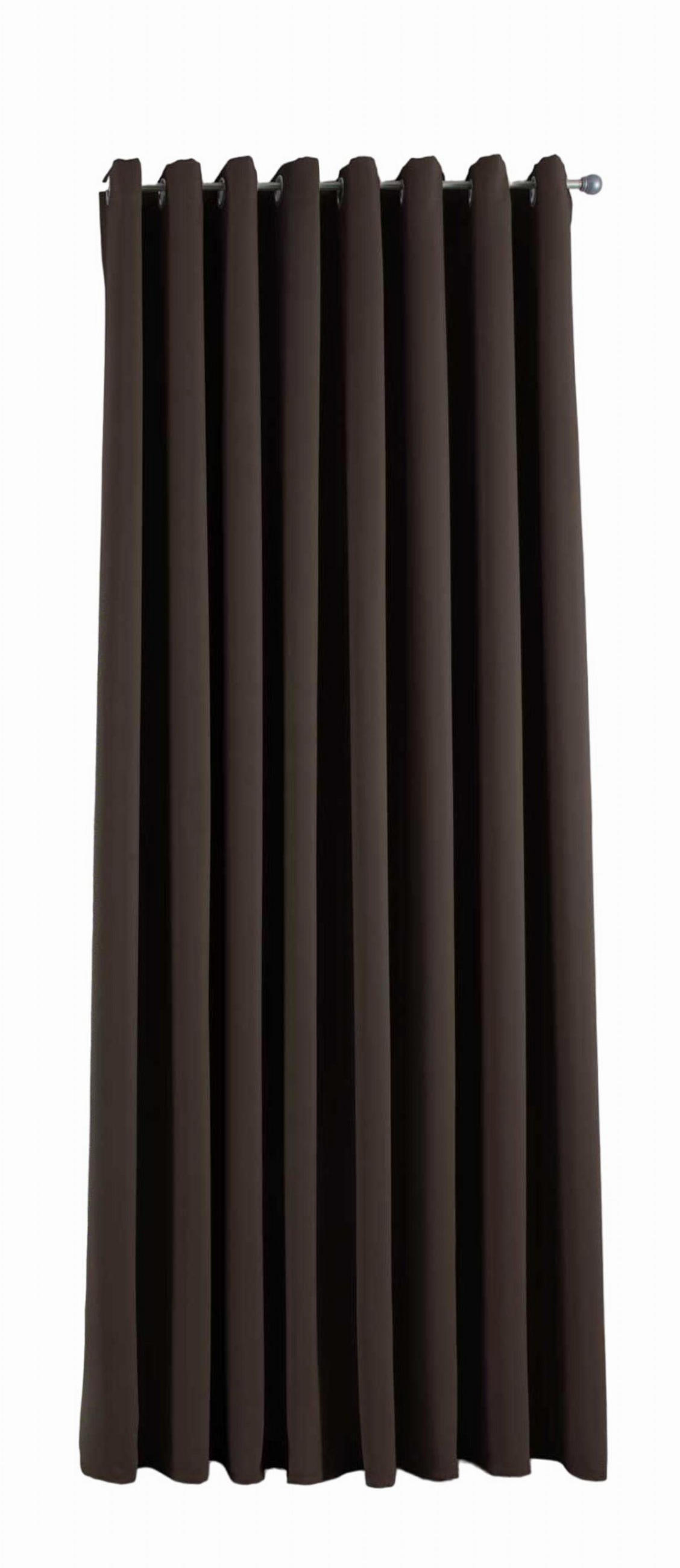 Gardinenbox Vorhang Braun 295x225 cm