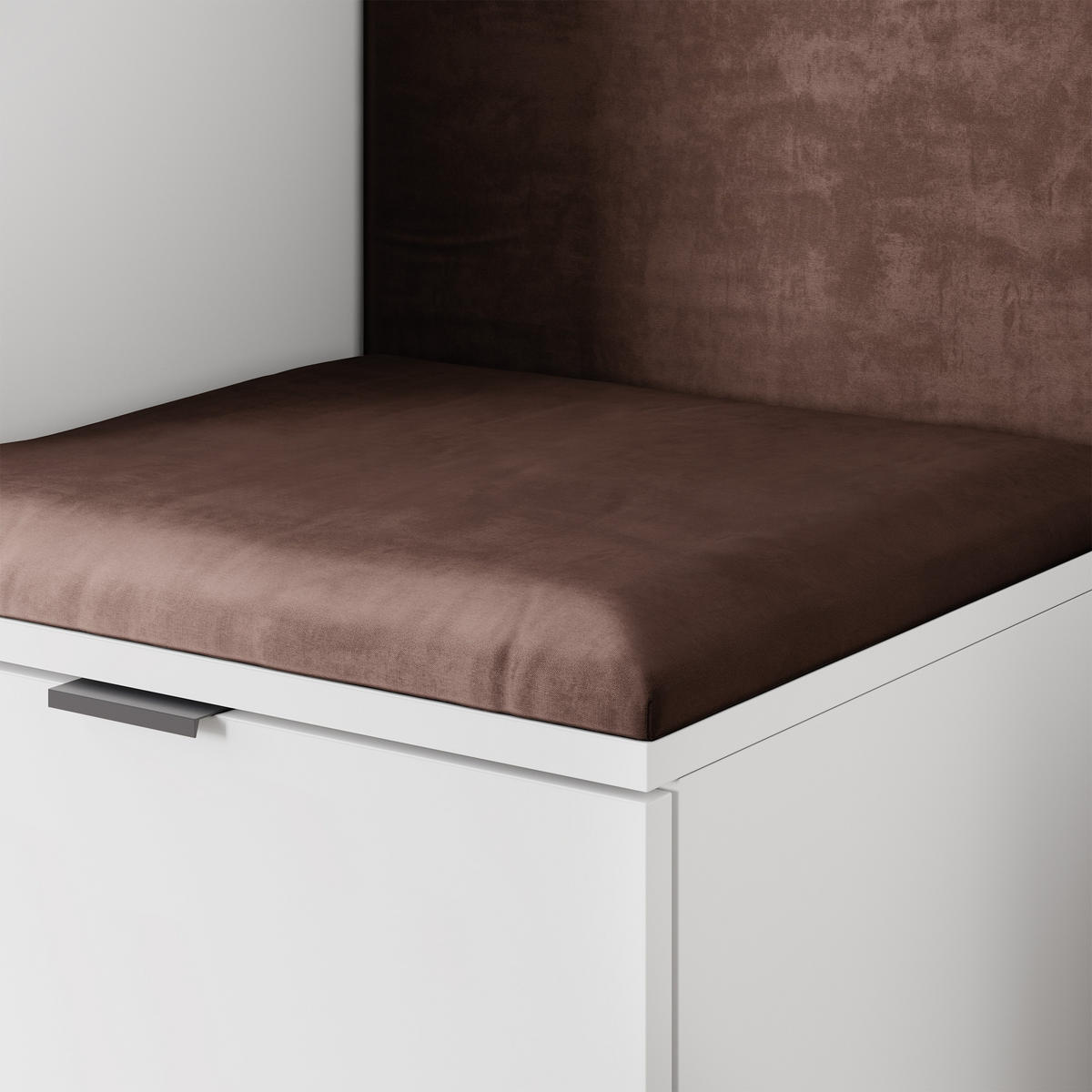 GARDEROBENSCHRANK VIRA 95/181/51 cm Modern Garderobe-Set Kaschmir - Kaschmir/Braun, Holzwerkstoff (95/181/51cm) - MASSENO