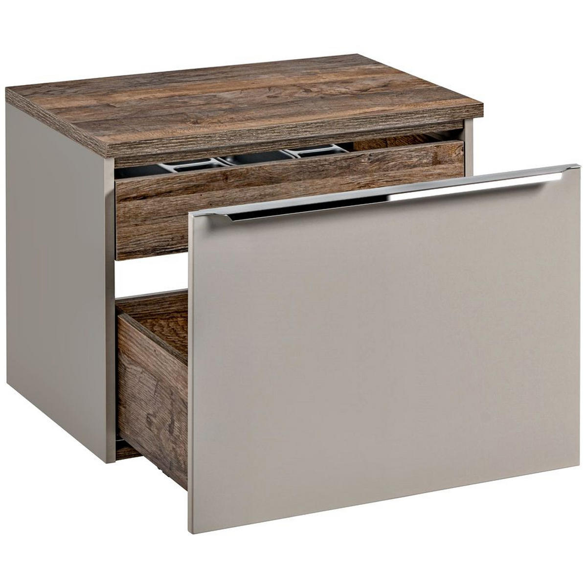 WASCHTISCH Puebla-56 - Beige, Holzwerkstoff (60/64/46cm) - Lomado