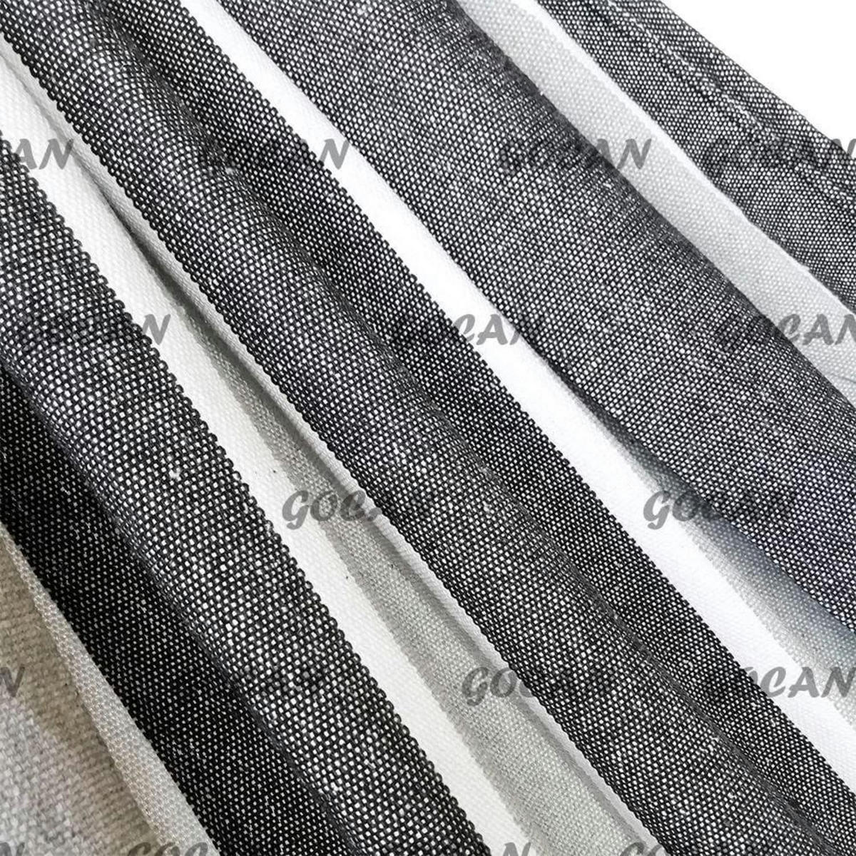 HÄNGEMATTE 2 Personen 220 x 150 cm Grau Streifen - Multicolor, Textil (150/2.5/220cm)