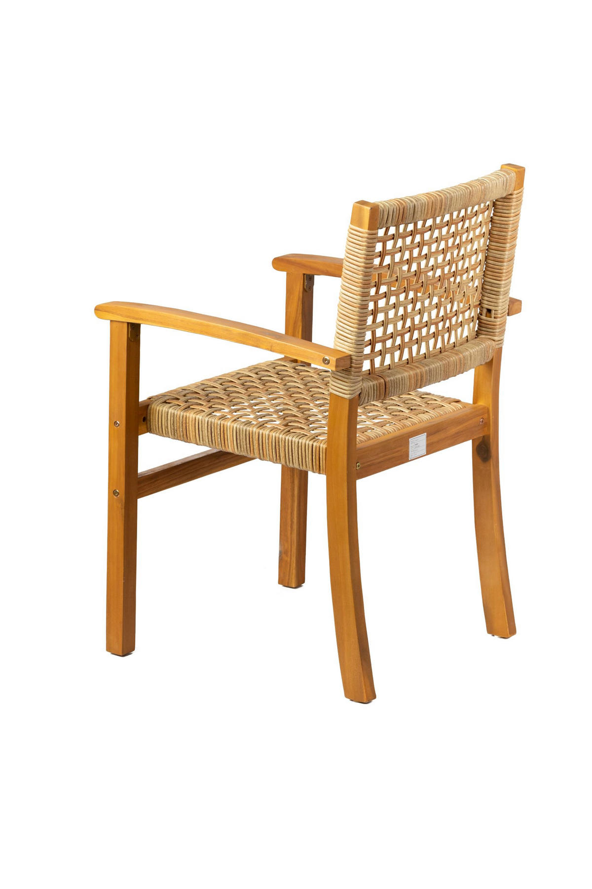 GARTENSTUHL 2er-Set Holz Braun - Braun, Holz (57/88/54cm) - Nordlys