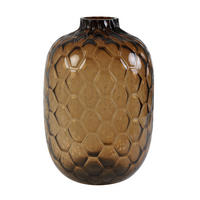 VASE Carino Braun Ø34/50 cm - Braun, Glas (34/50cm) - Light & Living