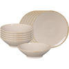 TAFELSERVICE Sahara Creme 12er Set - Creme, Keramik (1/1/1cm) - Ritzenhoff Breker