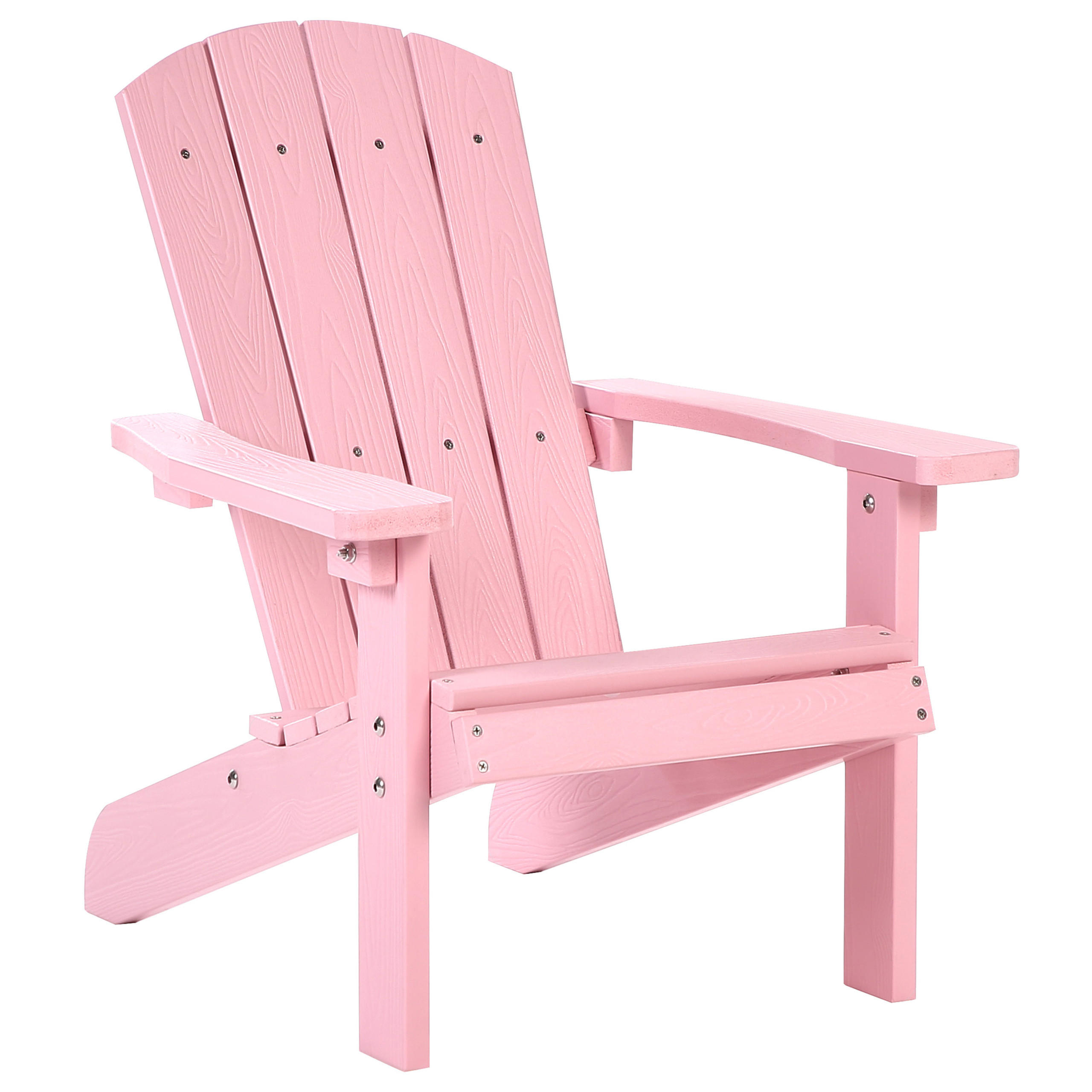 KINDERSESSEL Rosa Adirondack - Pink, Kunststoff (40/64/50cm) - Beliani
