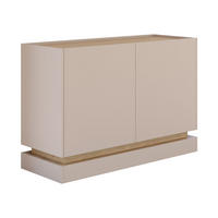 KOMMODE Zarpant K120 2D - Sandfarben/Eichefarben, Holzwerkstoff (120/75/37cm) - MIRJAN24