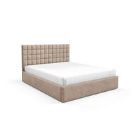 POLSTERBETT BEZA III - Dunkelbeige - Beige, Holz/Textil (180/200cm) - AN-Moebel 4u